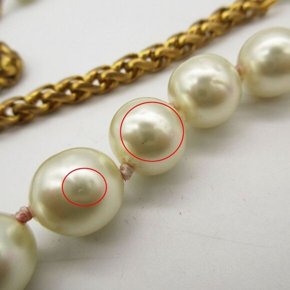 Chanel Vintage Pearl Gold Long Chain Necklace - Picture 10 of 10